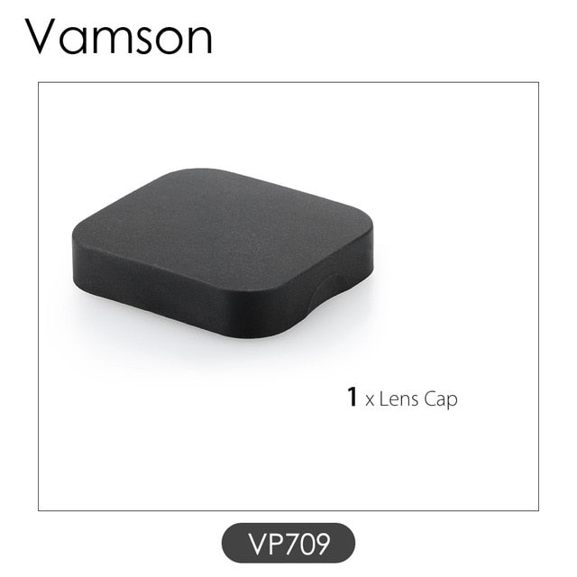Vamson for GoPro Hero 7 Black 6 5 Accessories 3 in 1 Lens Protection Cover+LCD Screen Protector + Lens Protector VP709A