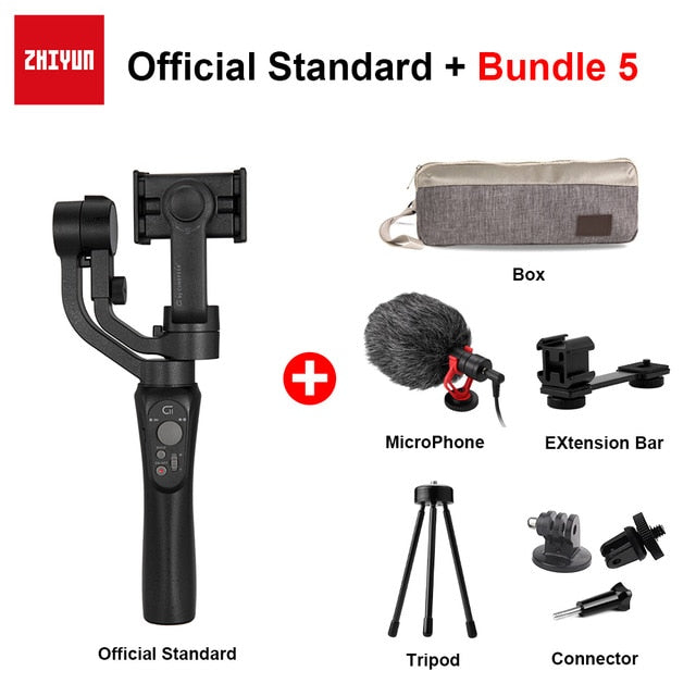 ZHIYUN CINEPEER C11 Gimbal 3-Axis Smartphone Mobile Handheld Stabiliser for iPhone / Samsung / Xiaomi Vlog / GoPro Action camera