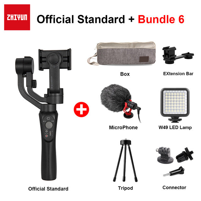 ZHIYUN CINEPEER C11 Gimbal 3-Axis Smartphone Mobile Handheld Stabiliser for iPhone / Samsung / Xiaomi Vlog / GoPro Action camera