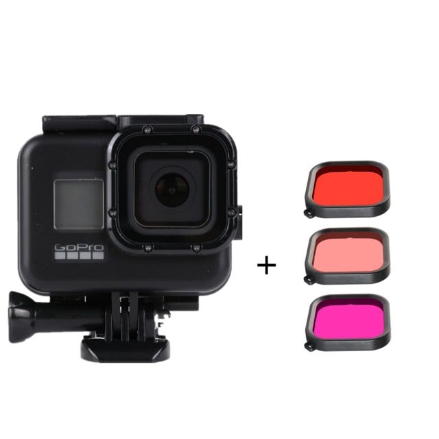 Dive Case For Gopro Hero 8 Waterproof Housing Case Underwater Protector Cover Housing Shell for GoPro Hero8 Camera Accessories