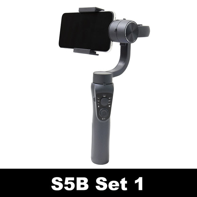 3-Axis Handheld Gimbal Stabilizer Active Track w/Focus Pull & Zoom for iPhone 11 8 Huawei Samsung Smart Phone PTZ Action Camera