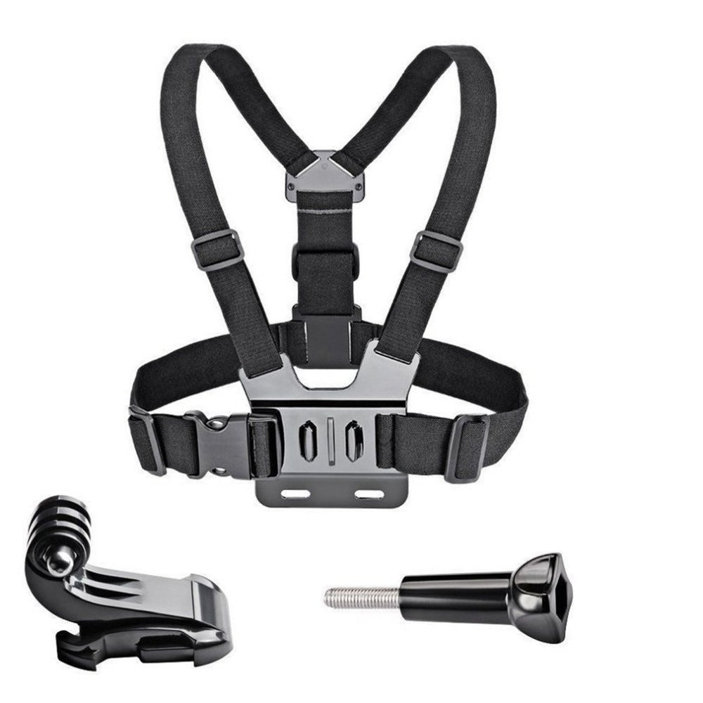 GoPro Accessories Adjustable Chest Mount Harness Chest Strap Belt for GoPro HD Hero 8 7 6 5 4 3+ 3 SJ4000 SJ5000 Sport Camera