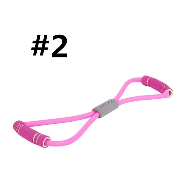 8-Word Resistance Band for Chest & Fitness