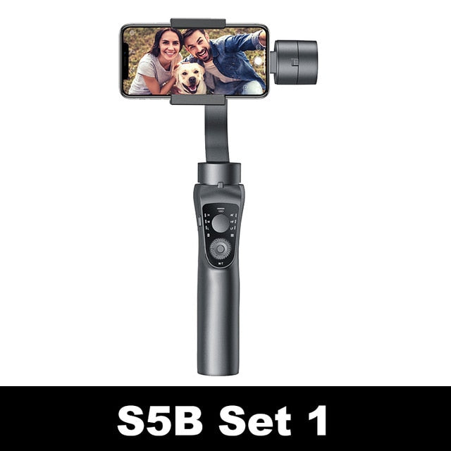 KEELEAD S5B 3 Axis Gimbal Stabiliser Zoom Control Handheld Smartphone For iPhone 11 Samsung S8 Xiaomi Huawe Go Pro Action Camera