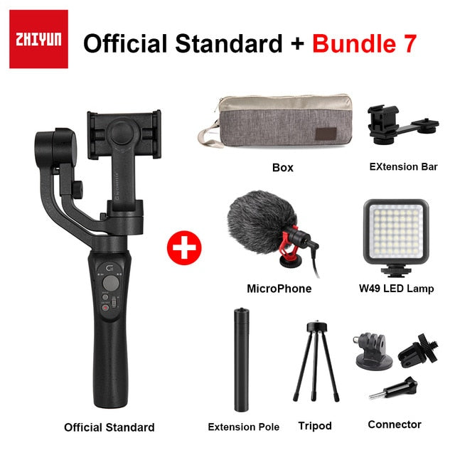 ZHIYUN CINEPEER C11 Gimbal 3-Axis Smartphone Mobile Handheld Stabiliser for iPhone / Samsung / Xiaomi Vlog / GoPro Action camera