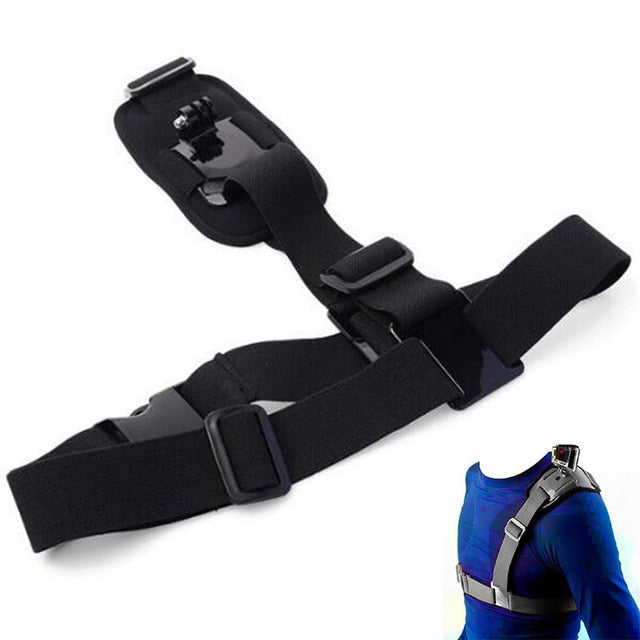 GoPro Accessories Adjustable Chest Mount Harness Chest Strap Belt for GoPro HD Hero 8 7 6 5 4 3+ 3  SJ4000 SJ5000 Sport Camera