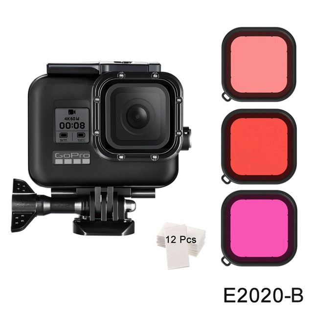 60M Waterproof Housing for GoPro Hero 8