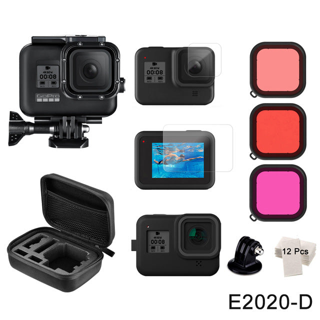 60M Waterproof Housing for GoPro Hero 8